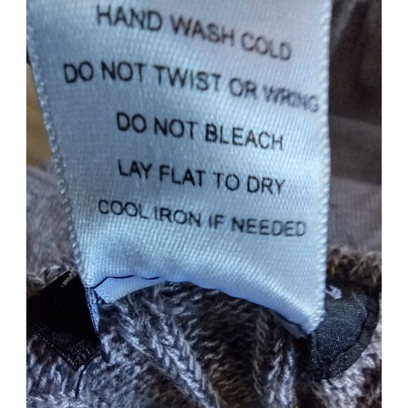 Sweater Dress A-List Size Medium Gray Stretchy Button Neckline Pockets RN57911 - Picture 5 of 15